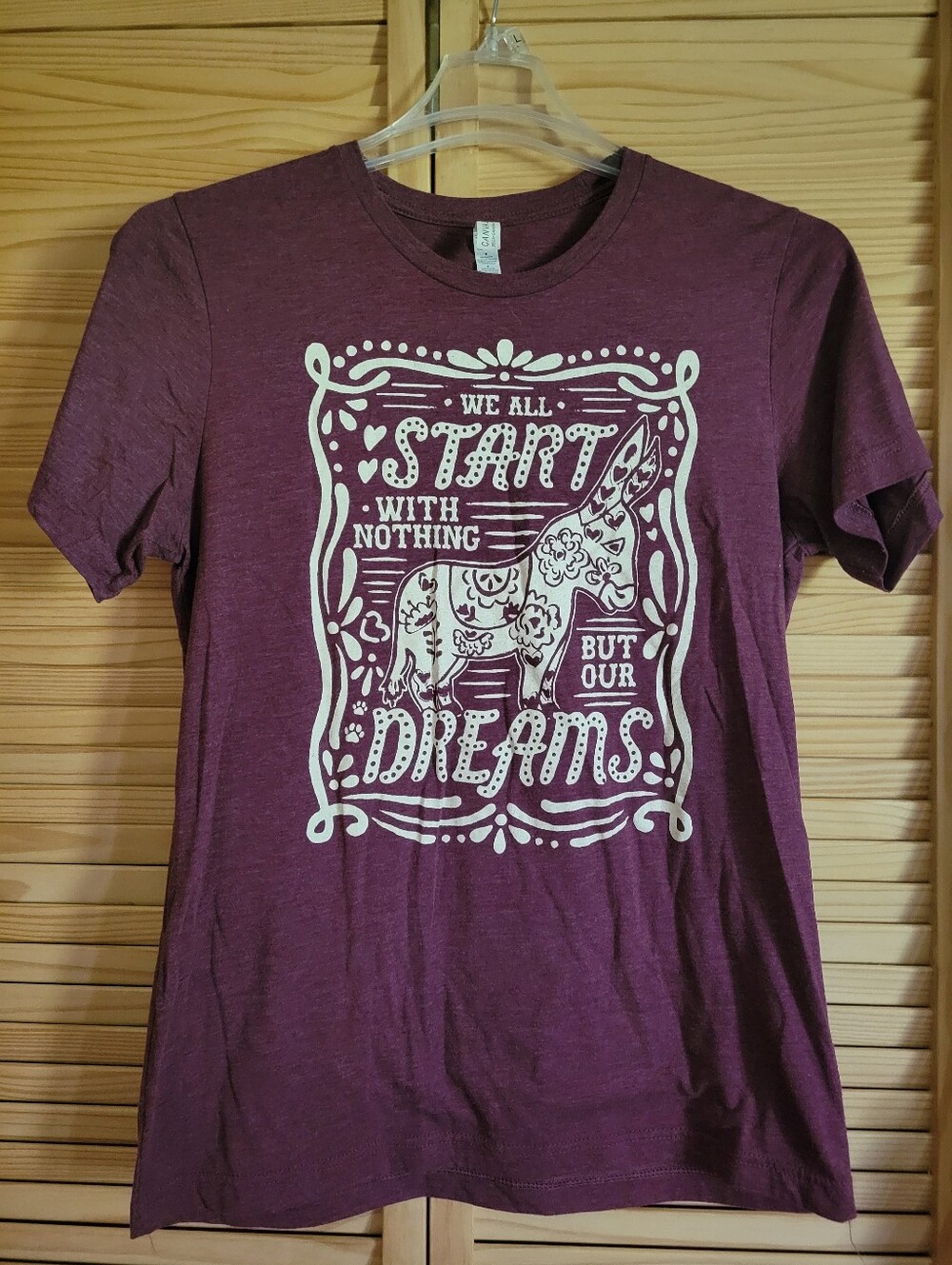 Port and Company Donkey screen print t shirt short sleeve size Medium